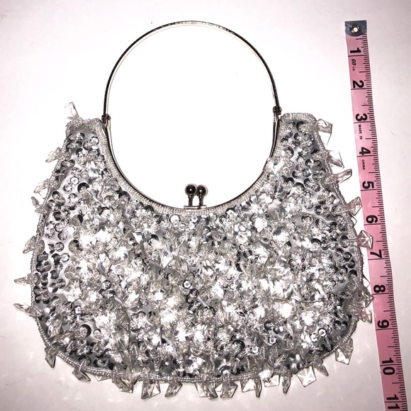 CRYSTAL BEADED EVENING BAG - Picture 7 of 8